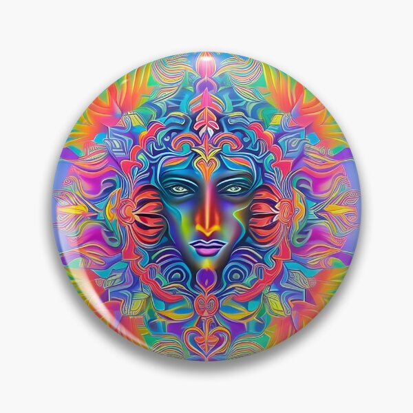 Item preview, New World Gods (19) - Mesoamerican Inspired Psychedelic Art designed and sold by TheThirdEye.