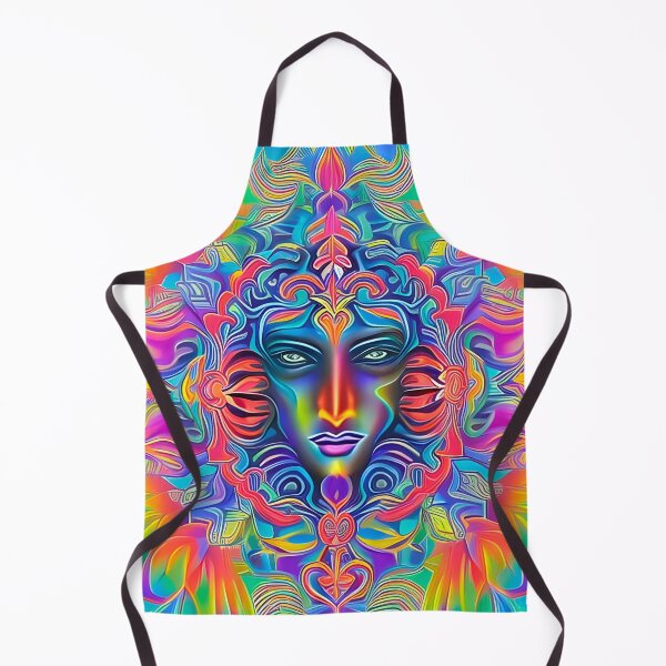 Item preview, New World Gods (19) - Mesoamerican Inspired Psychedelic Art designed and sold by TheThirdEye.