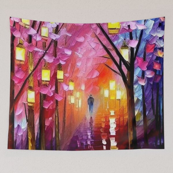 Item preview, 'Spring rain by lantern' by Merlyn Morris designed and sold by Merlyn Morris.