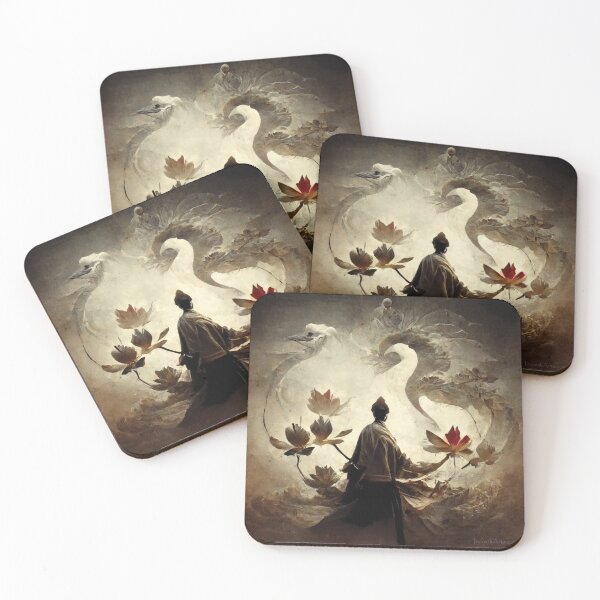 Item preview, White Crane Monk designed and sold by IncrediArts.