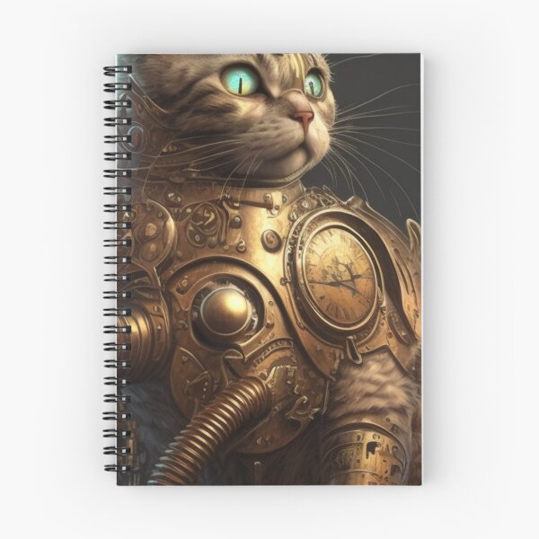 Item preview, Steampunk Animals - Mechanical Cats #5 designed and sold by MindAsylum.