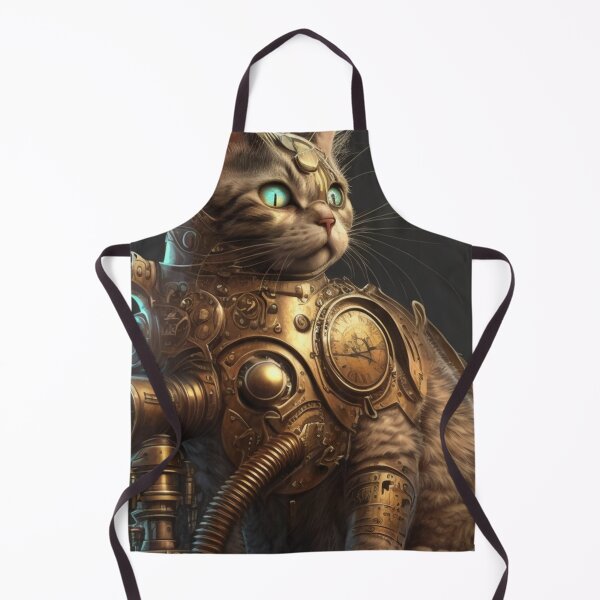 Item preview, Steampunk Animals - Mechanical Cats #5 designed and sold by MindAsylum.