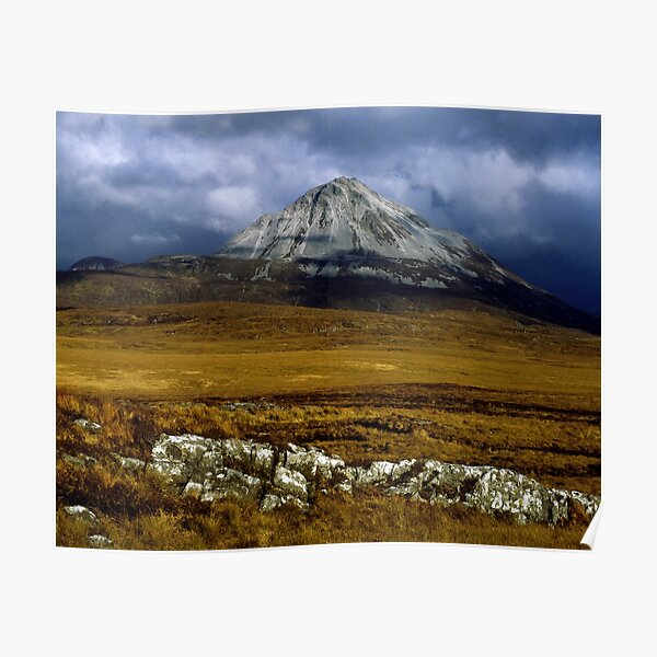 Mount Errigal, Ireland Poster
