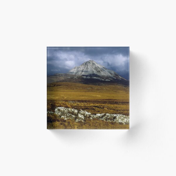 Mount Errigal, Ireland Acrylic Block