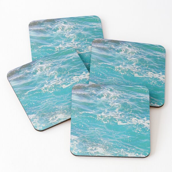 Item preview, Blue ocean waves designed and sold by Sasas Design.