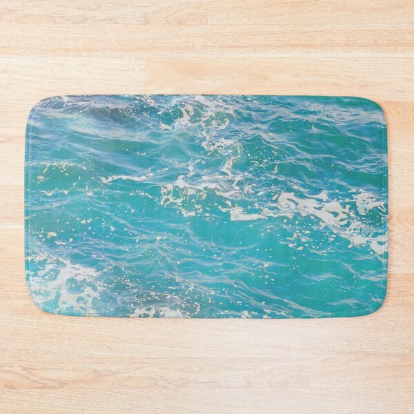 Item preview, Blue ocean waves designed and sold by Sasas Design.