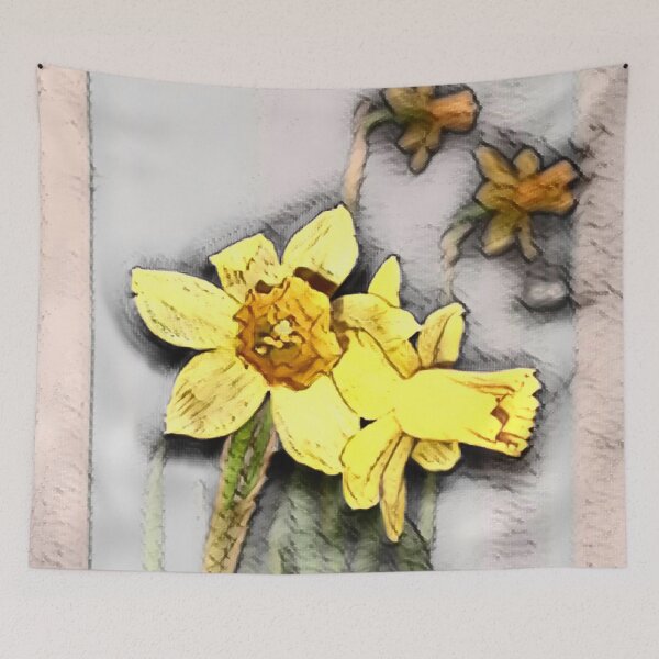 Item preview, Daffodil Double In Washed Out designed and sold by Fearless-Fox.