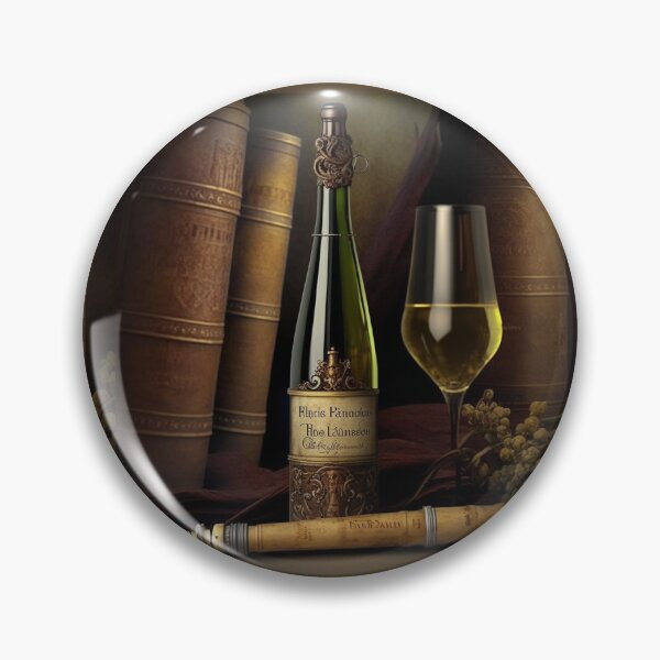Item preview, Alsace Wine Bottle Art  designed and sold by Alper Billik.