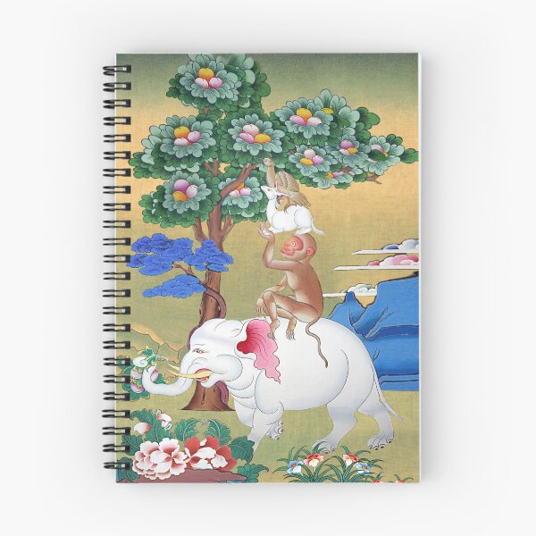 Item preview, The Four Harmonious Animals Buddhist Jataka Tale designed and sold by Onodera.