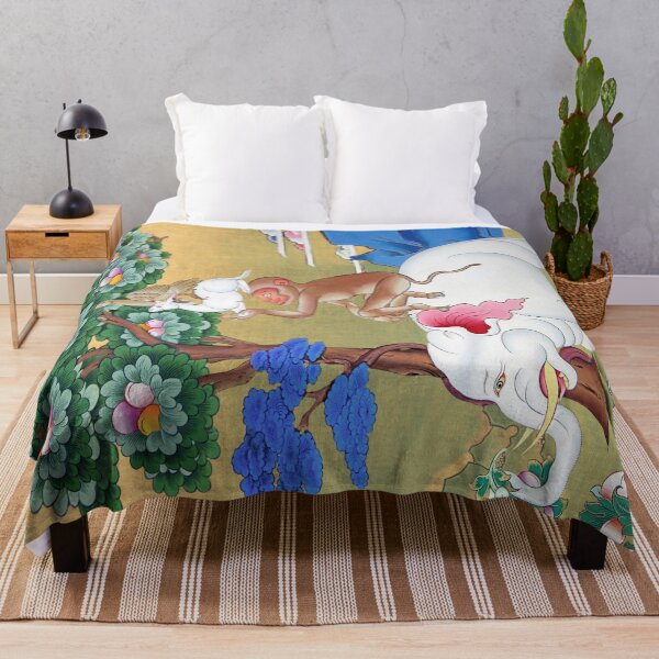 Item preview, The Four Harmonious Animals Buddhist Jataka Tale designed and sold by Onodera.