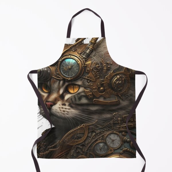 Item preview, Steampunk Animals - Mechanical Cats #6 designed and sold by MindAsylum.