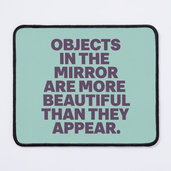 Item preview, Mirror quote poster, toilet print, restroom poster, positive thinking, you are beautiful, good vibes, designed and sold by Spallutos.