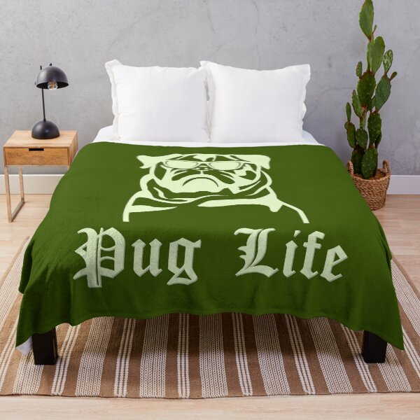 Item preview, Pug Life (Pastel Green) designed and sold by ZingAndPep.
