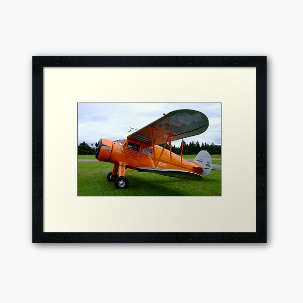 WACO YKS NC 16512 from 1936 Gerahmter Kunstdruck