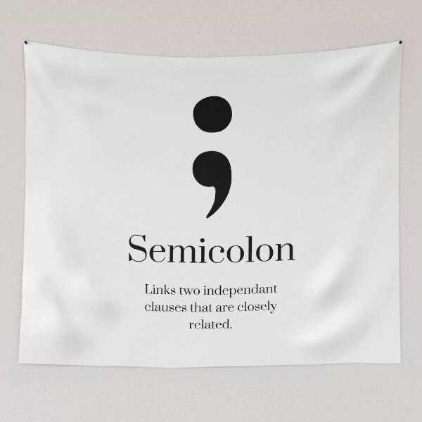 Item preview, Semicolon. designed and sold by ByNiran.