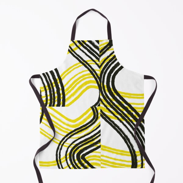 Item preview, abstract background lines yellow and black designed and sold by Tropical Blood.
