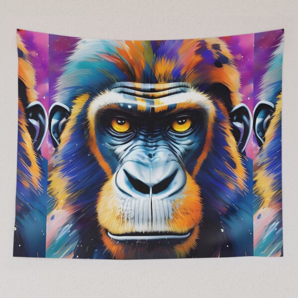 Item preview, Badass Monkey 37 designed and sold by mrbribe.