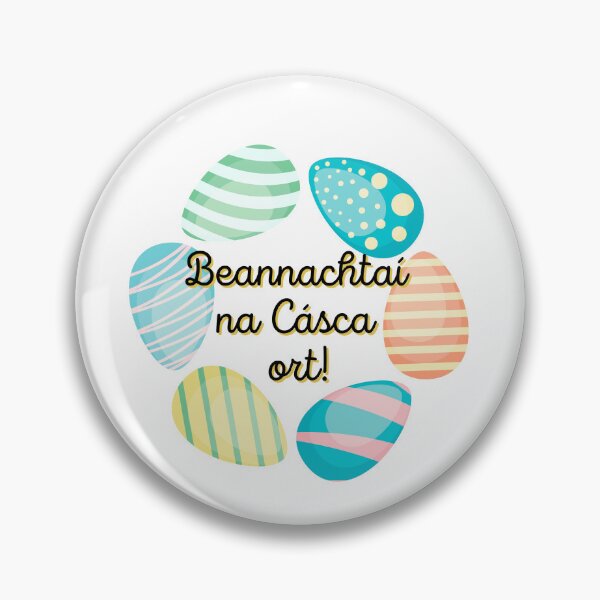 Item preview, Beannachtaí na Cásca Ort Gaeilge Happy Easter designed and sold by Irishprints.