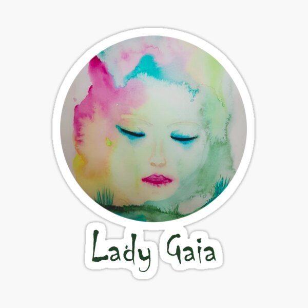 Lady Gaia, Mother Earth Sticker