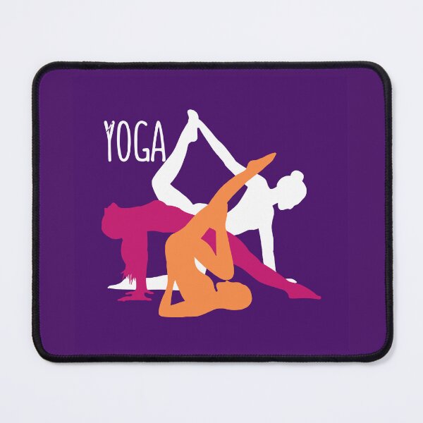 Item preview, Colorful Yoga Pose Zen Lifestyle Pattern designed and sold by SoccaTamam.