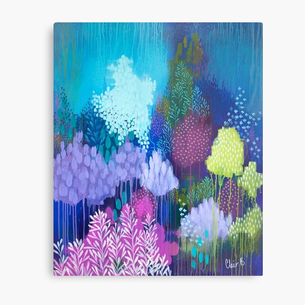 Under The Trees Metal Print