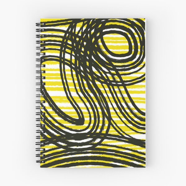 Artikelvorschau, abstract background lines yellow and black entworfen und verkauft von Tropical Blood.