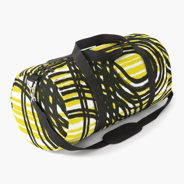 Item preview, abstract background lines yellow and black  designed and sold by Tropical Blood.