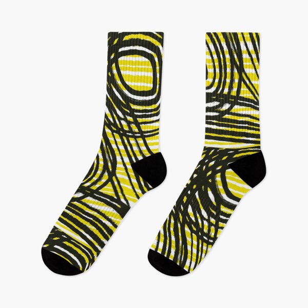Item preview, abstract background lines yellow and black  designed and sold by Tropical Blood.