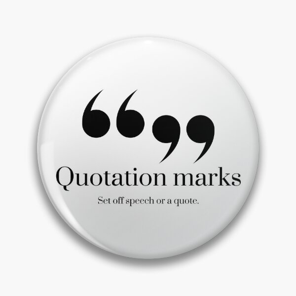 Item preview, Quotation marks. designed and sold by ByNiran.