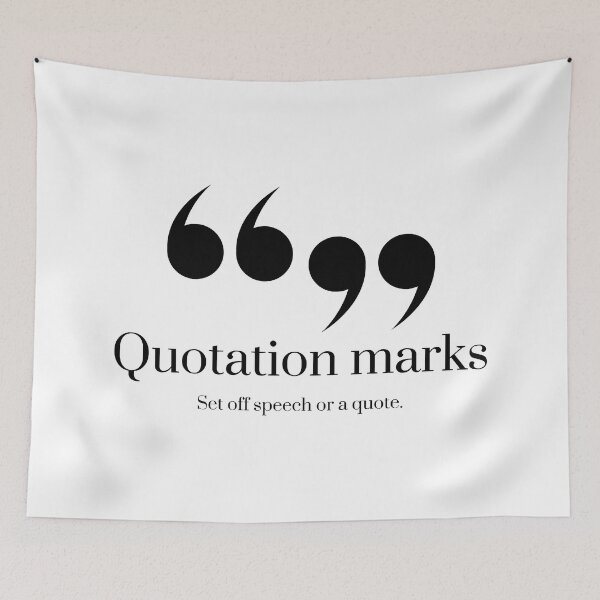 Item preview, Quotation marks. designed and sold by ByNiran.