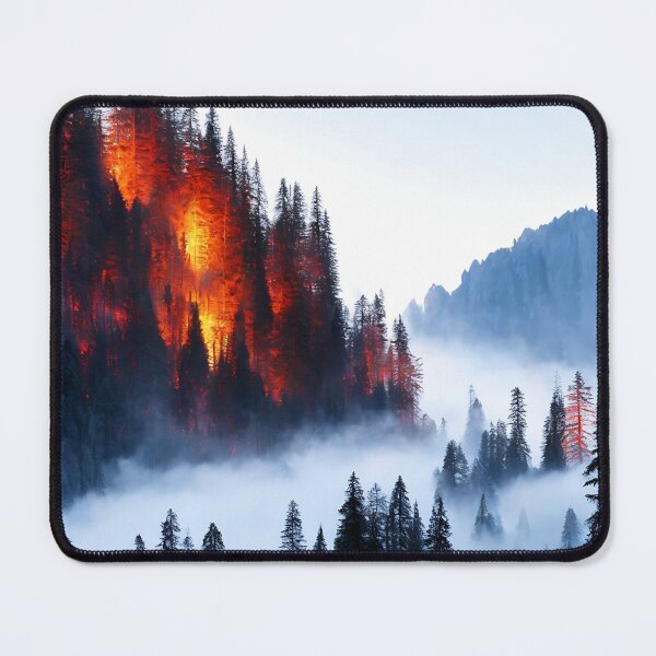 Item preview, the burning forest designed and sold by Jaroslav Hubert.
