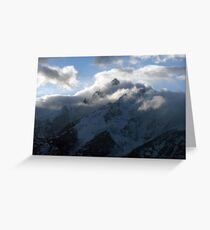 Grand Teton Clearing Storm Greeting Card