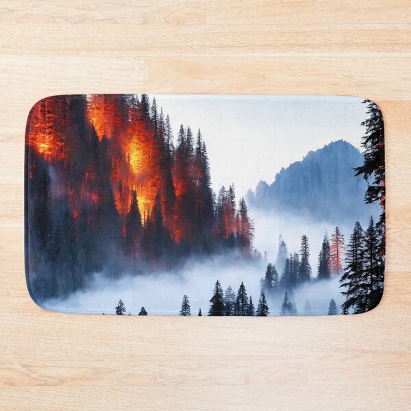 Item preview, the burning forest designed and sold by Jaroslav Hubert.