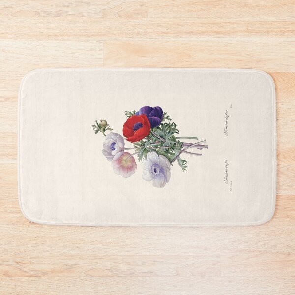Item preview, Anemone Simplex | Anemones Bouquet | Pierre Joseph Redouté | Vintage Botanical Art designed and sold by LaMadeleine.