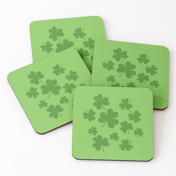Item preview, St Patrick's Day Shamrock Clover Pattern designed and sold by BirdAtWork.