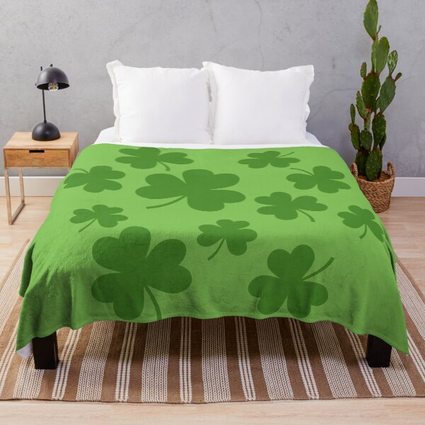 Item preview, St Patrick's Day Shamrock Clover Pattern designed and sold by BirdAtWork.