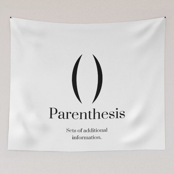 Item preview, Parenthesis. designed and sold by ByNiran.