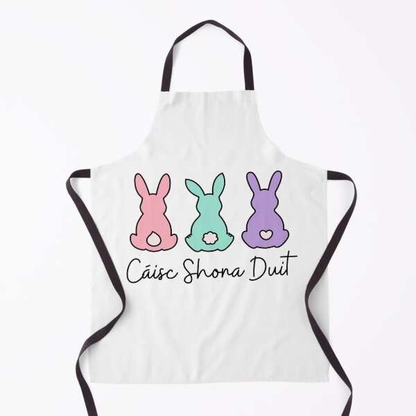 Item preview, Cáisc Shona Duit Gaeilge with Easter Bunnies designed and sold by Irishprints.
