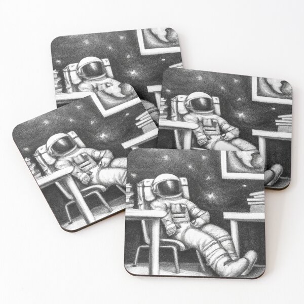 Item preview, Charcoal Astronaut - Classroom designed and sold by BEACREATIVE02.
