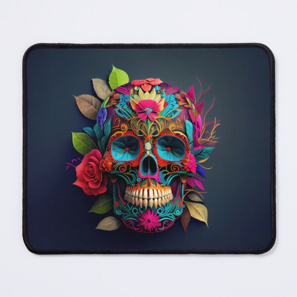 Item preview, Colorful Floral Skull Festival designed and sold by MrBadDream.