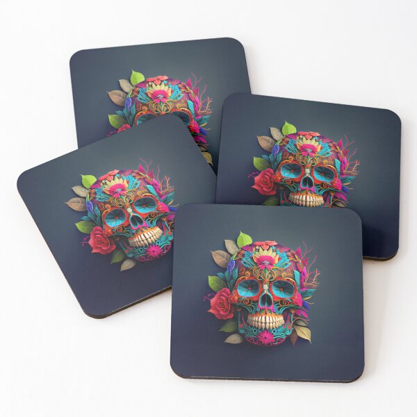 Item preview, Colorful Floral Skull Festival designed and sold by MrBadDream.