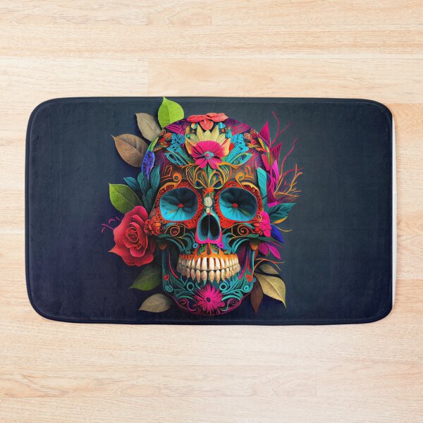 Item preview, Colorful Floral Skull Festival designed and sold by MrBadDream.