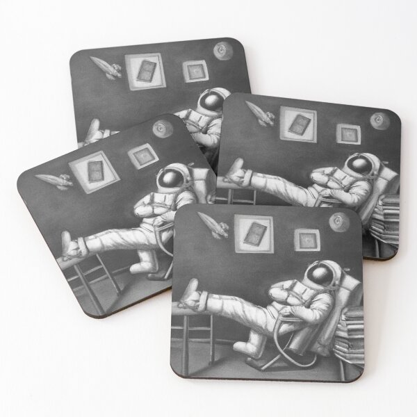 Item preview, Charcoal Astronaut - Classroom designed and sold by BEACREATIVE02.