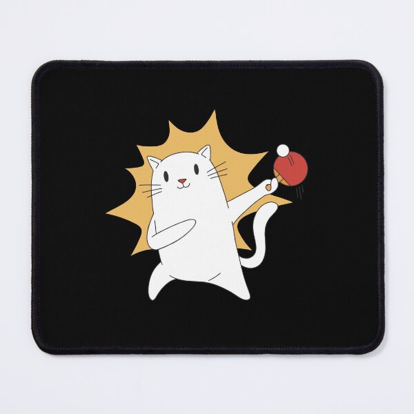 Item preview, Cat plays table tennis designed and sold by DerSenat.