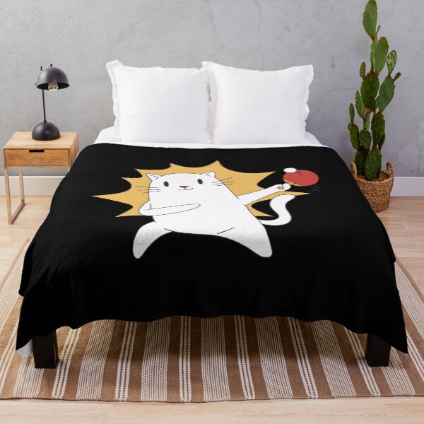Item preview, Cat plays table tennis designed and sold by DerSenat.