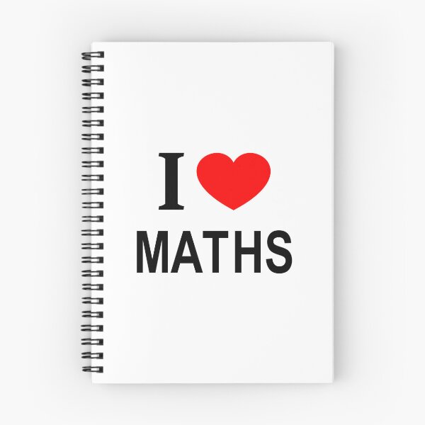 Item preview, I ❤️ MATHS I LOVE MATHS I HEART MATHS designed and sold by usernamenaijan.