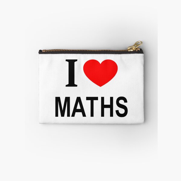 Item preview, I ❤️ MATHS I LOVE MATHS I HEART MATHS designed and sold by usernamenaijan.