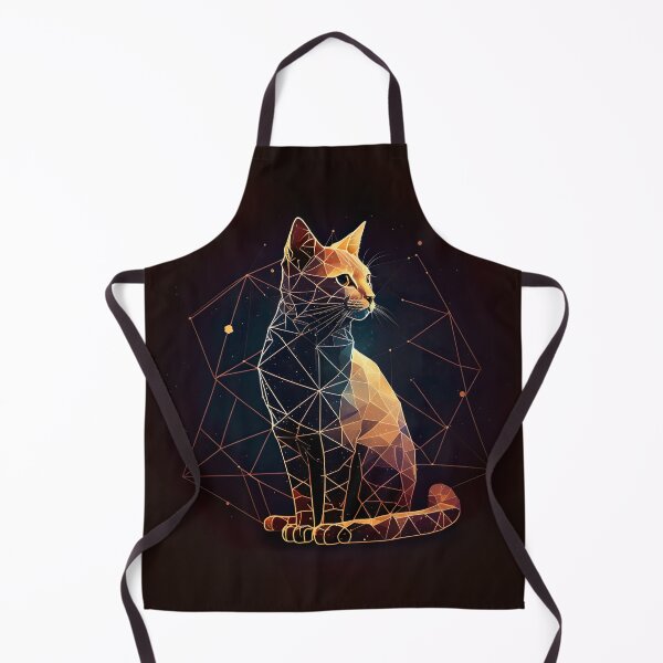 Item preview, Orange Cat Constellation Geometric designed and sold by mhart64.