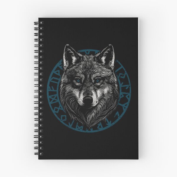 Item preview, Wolf viking rune designed and sold by DerSenat.