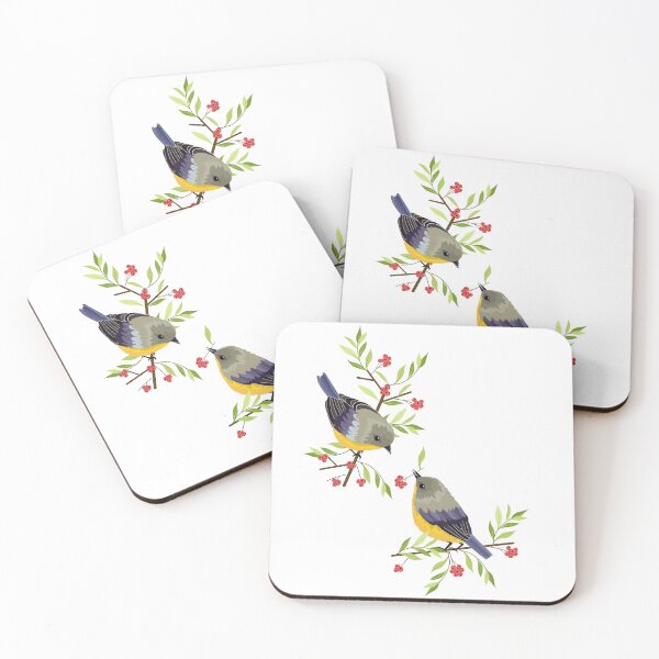 Aperçu de l'œuvre Oiseaux sur les branches créée et vendue par Ayesha Saleem.